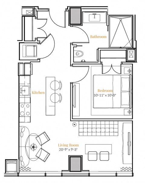 501 Brazos St. Studio-2 Beds Apartment for Rent - Photo Gallery 25